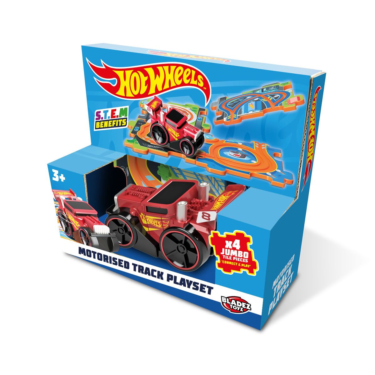 Hot Wheels Motorised Track Playset (4pcs) | Shop Today. Get it