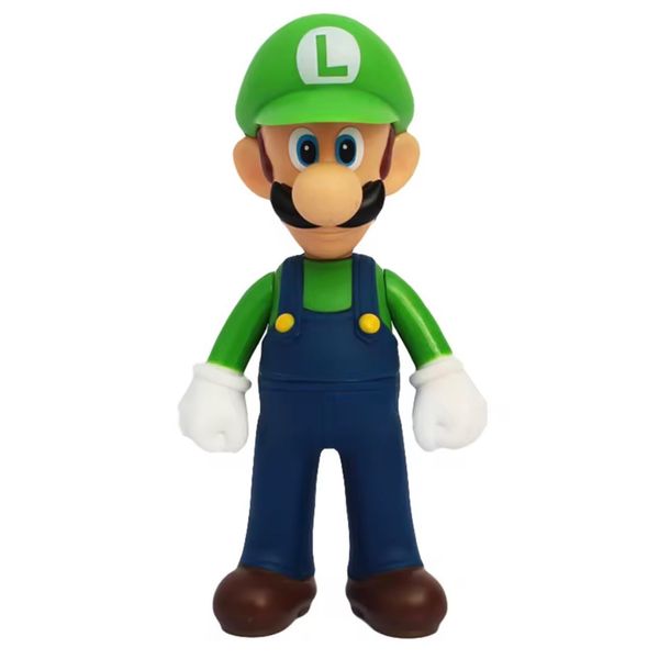 Super Mario Bros Luigi Figure Green Cap 23cm
