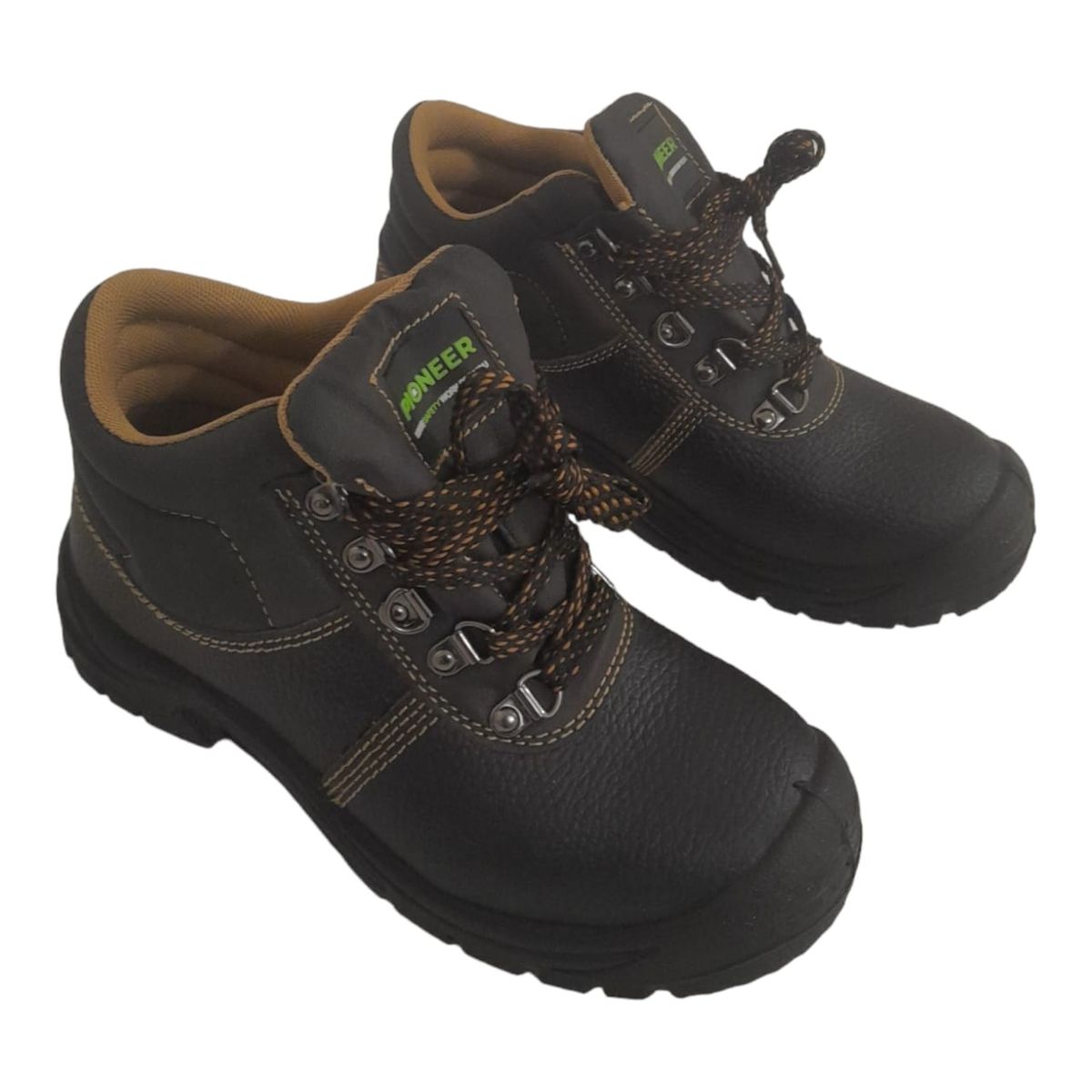 SMTE- Lace up mens safety Shoes -Brown | Shop Today. Get it Tomorrow ...