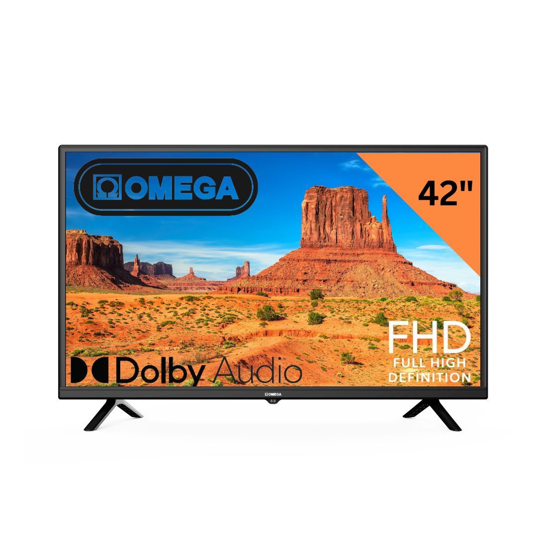 Omega 42" Full HD Smart TV with Dolby Audio OM-9142