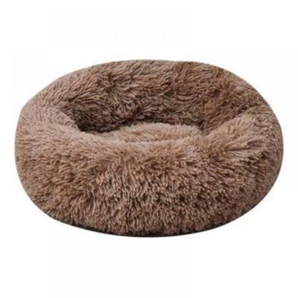 Animals Inc Dream Cloud Calming Dog Bed - Khaki (Outer diameter 110cm)