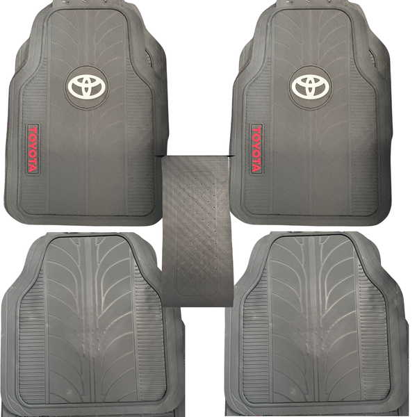 Universal Automotive Mats Compatible with Toyota - 5 Piece Set