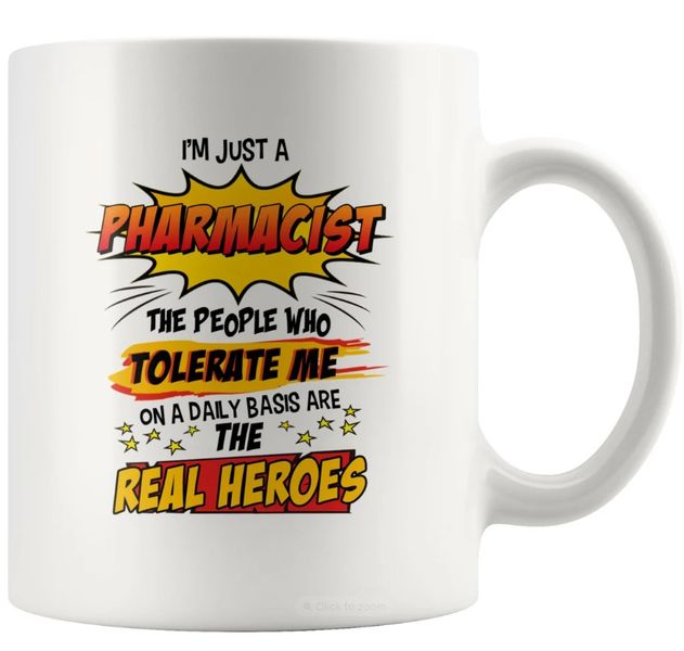 I'm Just A Pharmacist Colleague Coworker Boss Gift 11Oz Premium Coffee Mug