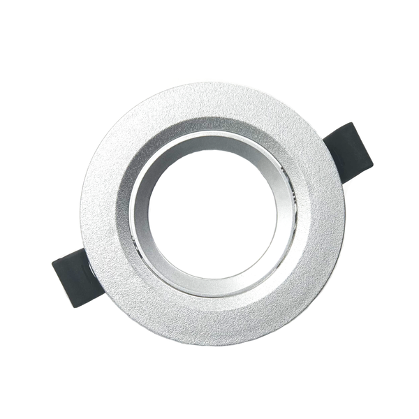 ABS Tilt Recessed Downlight Fittings GU10 Ring - DLE004 x 10