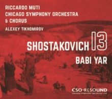 Shostakovich: 13 Babi Yar (CD / Album)