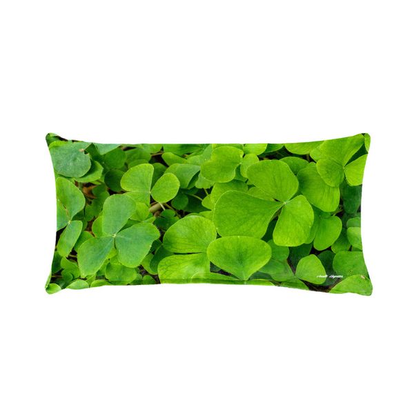 Oxalis Violacea Oblong Luxury Scatter by Annette Heymans