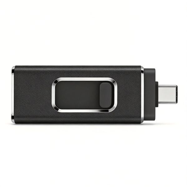 64GB 4-in-1 USB Flash Drive Compatible with iPhone Samsung
