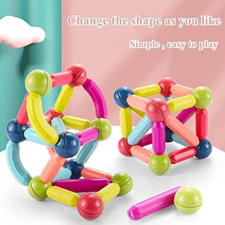 25 Pieces Magnetic Building Blocks Toy Magnetic Sticks and Balls Shop Today. Get it Tomorrow takealot