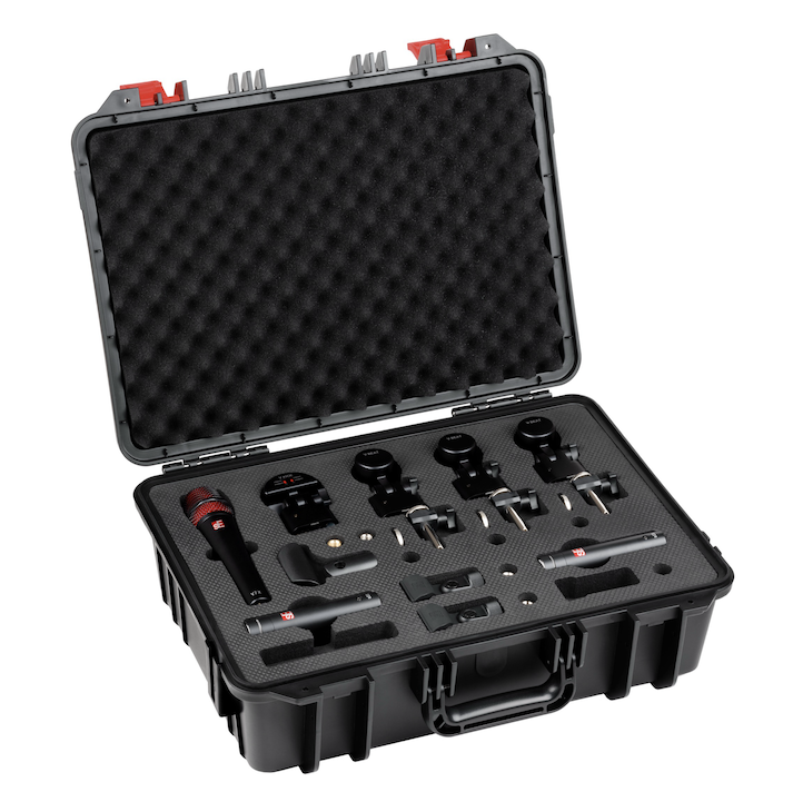 sE Electronics V Pack Arena Drum Microphone Package - Black