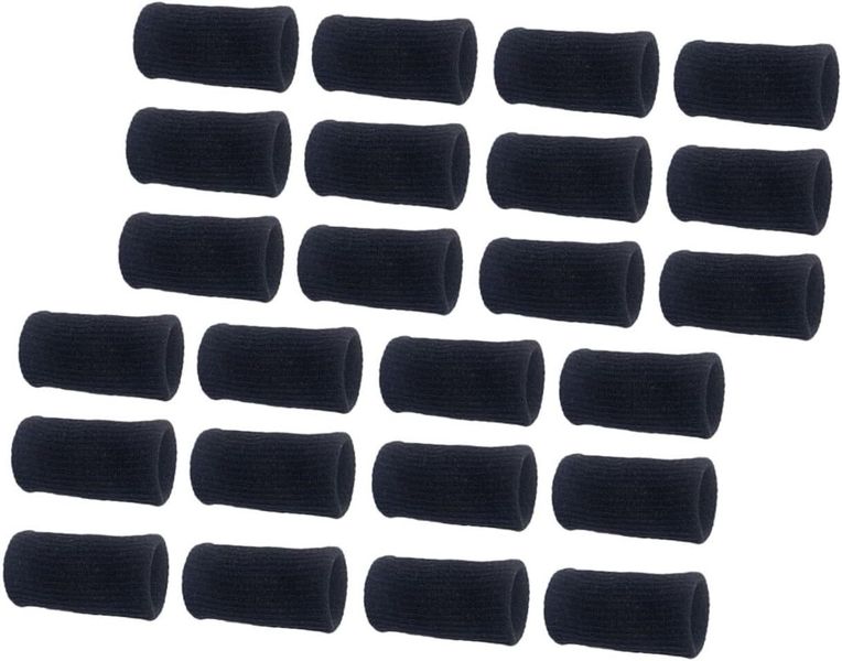 30pcs Sports Finger Sleeves Elastic Finger Covers for Basketball Baseball