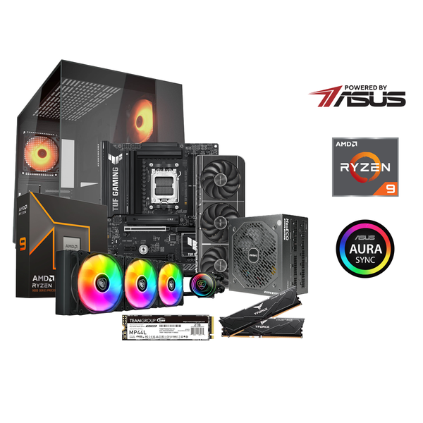 Methodic Pegasus Gaming PC, AMD Ryzen7 9900X, RX9070XT, 32GB, 2TB, W11P