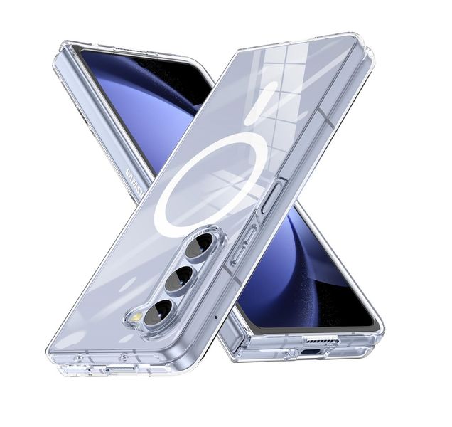 Transparent Magsafe Protective Case Compatible with Samsung Galaxy Z Fold 6