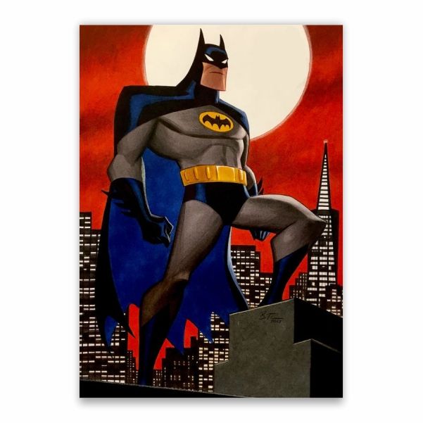 Batman Red Sky Poster - A1 | Buy Online in South Africa 
