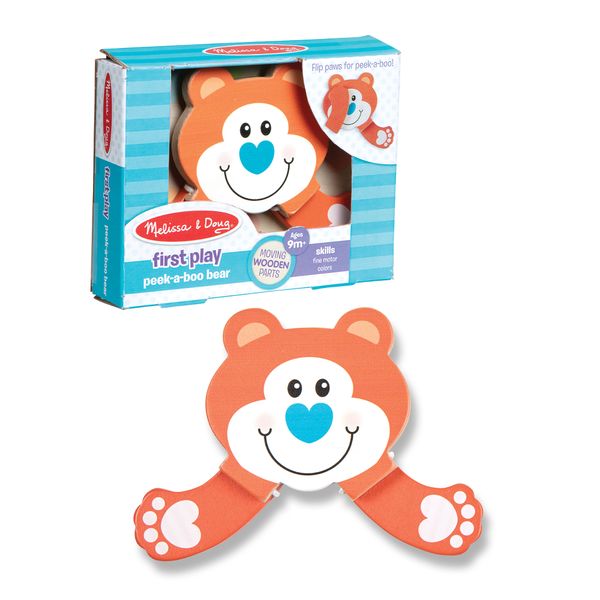 Melissa &amp; Doug First Play Peek-A-Boo Bear