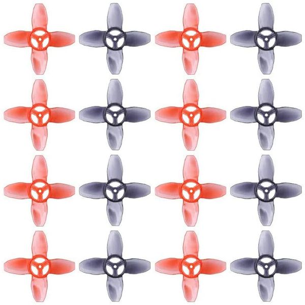 16Pcs For EMAX Avan Tinyhawk TH Propeller 40mm 4-Blade 1.5mm Hole