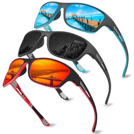 Polarized Sunglasses with UV Protection for Men -Sports Cycling Goggles Image