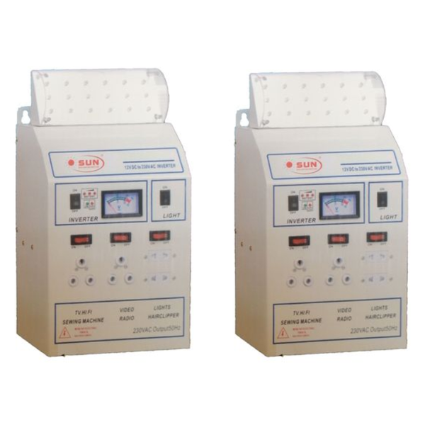 SUN 330W 12V DC to 220V AC Inverterm- Set of 2