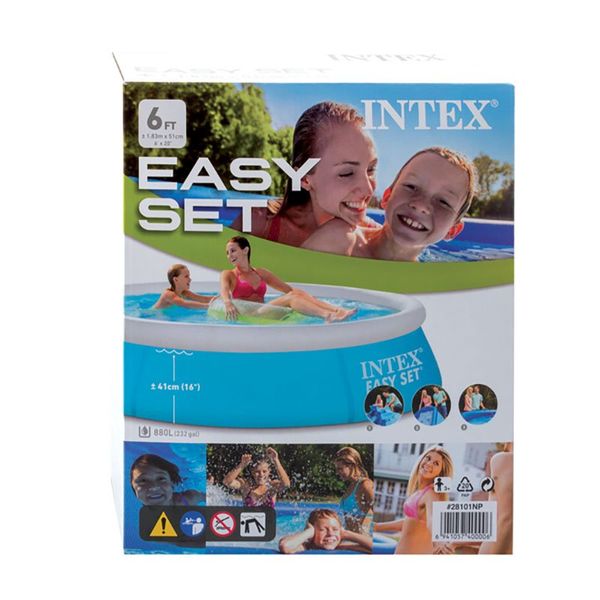 Inflatable Swimming Pool - Easy Set - Blue - 183cm x 51cm