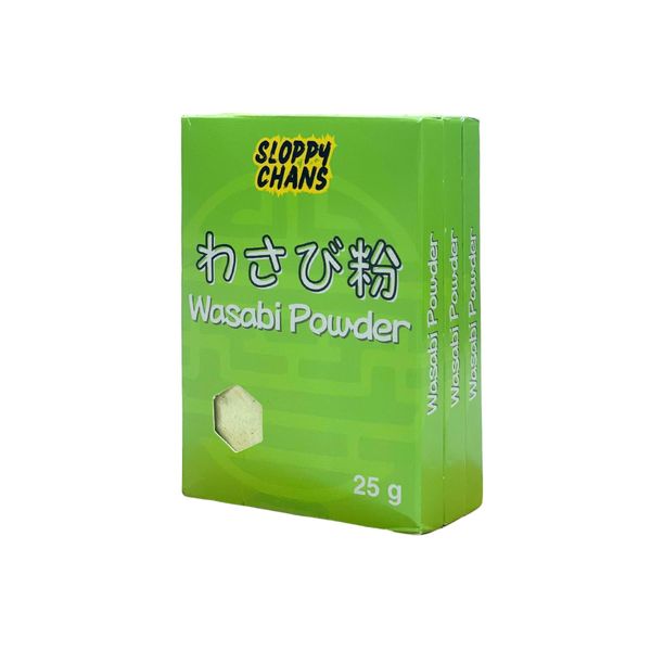 Sloppy Chans Wasabi Powder 25g X 10 Units Per Pack