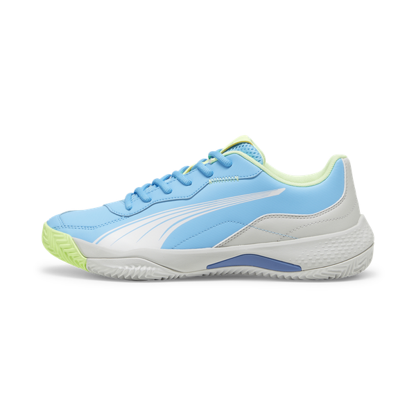 Puma Men's Nova Smash Padel Shoes - Luminous Blue/Puma White/Glacier