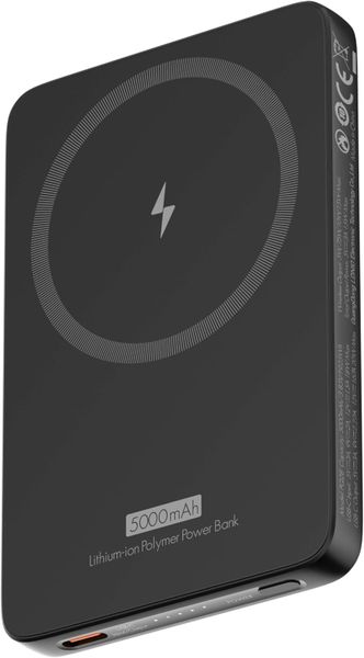 LDNIO Magnetic External Battery 5000mAh Aluminium - Magnetic iPhone Charger