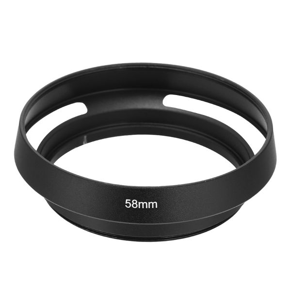 58mm Alloy Hollow Lens Hood