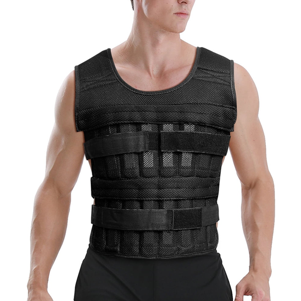 Adjustable Strength Training Vest Athletic Weight Vest Breathable Mesh
