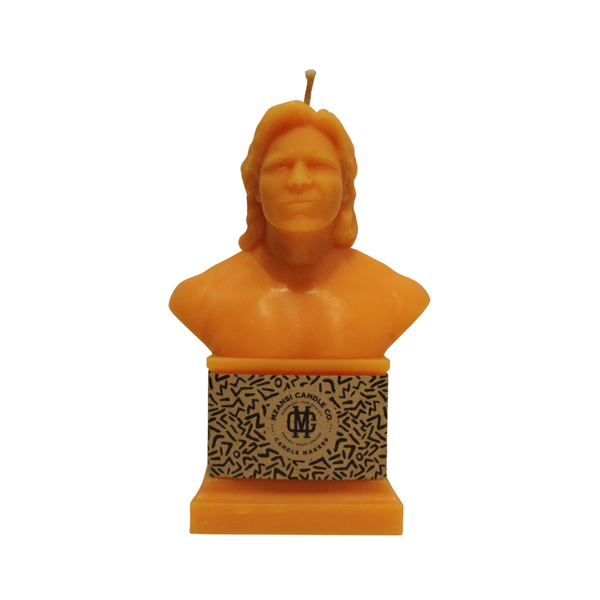 Mzansi Candle Co. Faf de Klerk Golden Honey Candle, Large ,21cm, 850 Grams