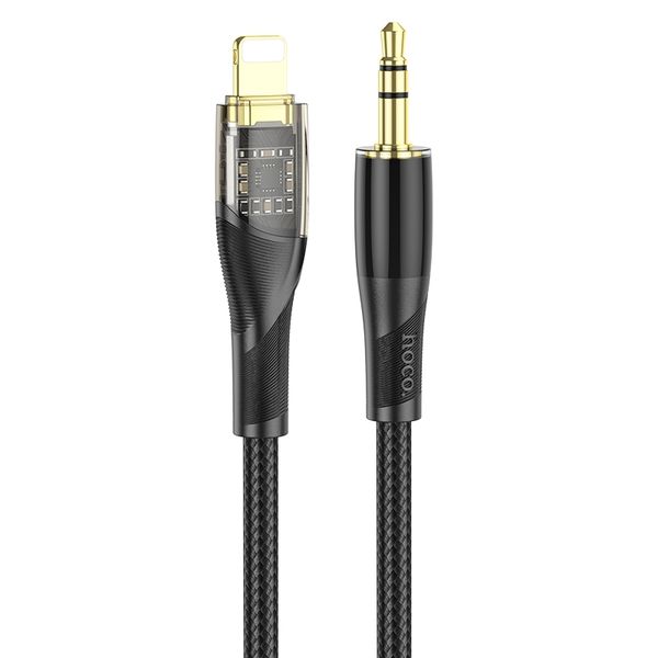 Hoco UPA 25 Transparent 8 Pin Digital Audio Conversion Cable 1m