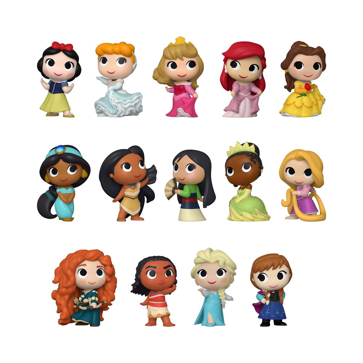 Disney Funko Mystery Minis Random cheapest Lot: Moana Little Mermaid