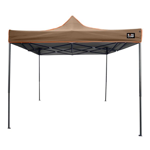 Basecamp Gazebo Instant Shelter Pop-Up 3X3M Khaki