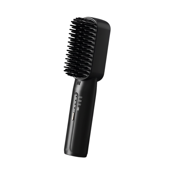Portable Mini Hair Straightener Brush