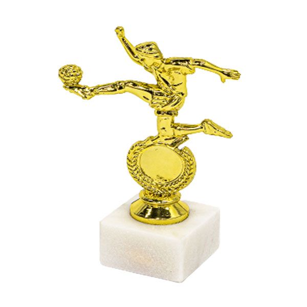 Trophy Soccer Figurine with Marble Base