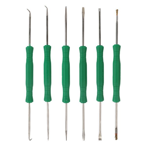 6-Piece Circuit Board Cleaning And Desoldering Tool Kit