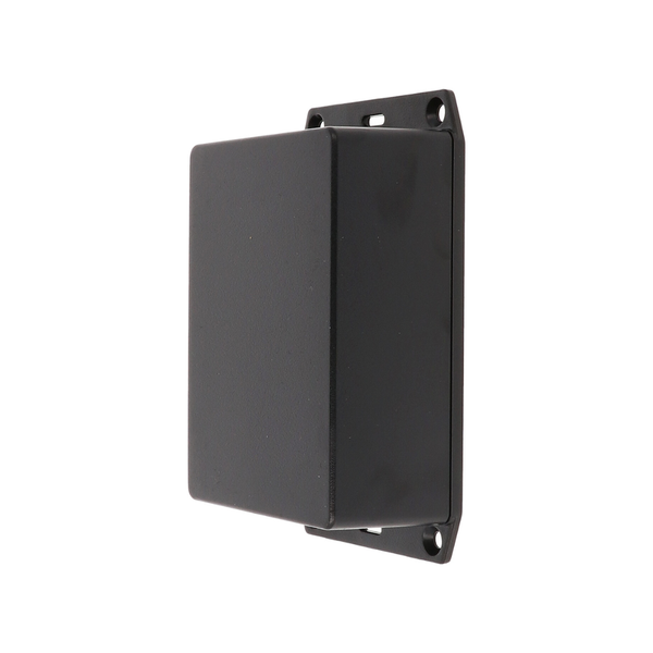 1591XXSFLBK ABS Enclosure Flanged Lid 112×84×41mm Black
