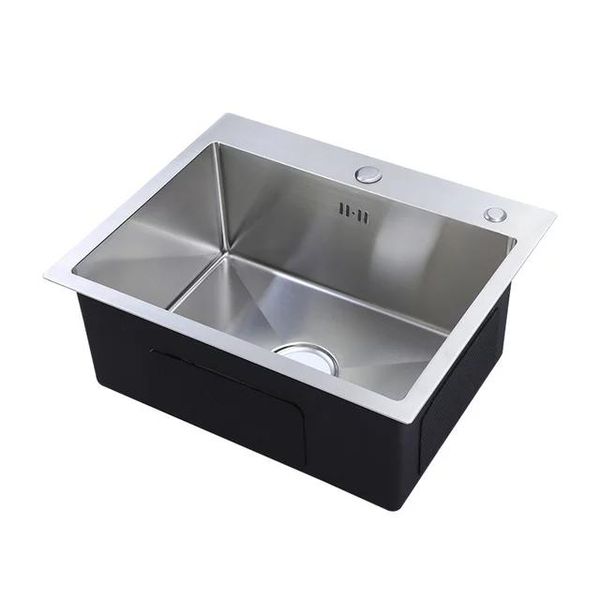 SS Silver Single Bowl Kitchen Sink
