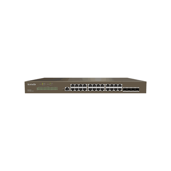 Tenda 24 Port L2 Managed Switch With 4 SFP Ports - TEG3328F
