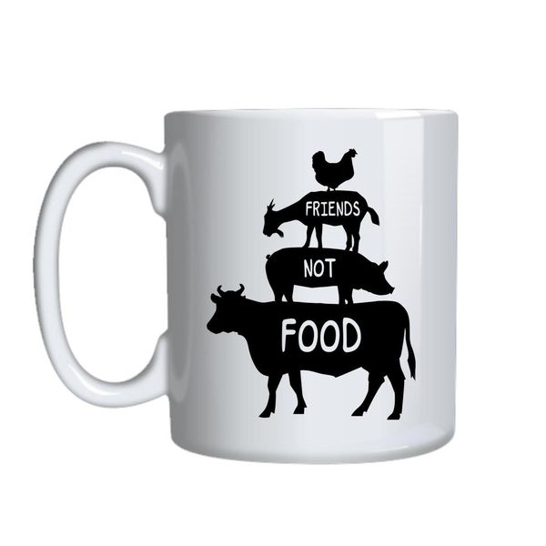 Friends Not Food Mug Gift Idea 133