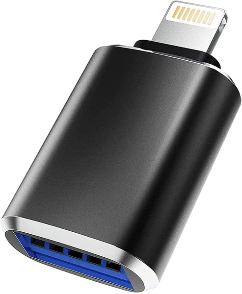 InnovateX Lightning male to USB3.0 female adapter OTG cable for iPhone
