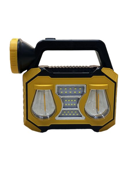 Solar outdoor work light and tungsten filament lamp