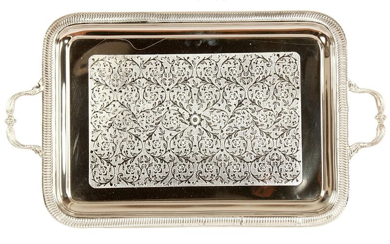 Silver Plated Decorative, Serving and Gifting Tray