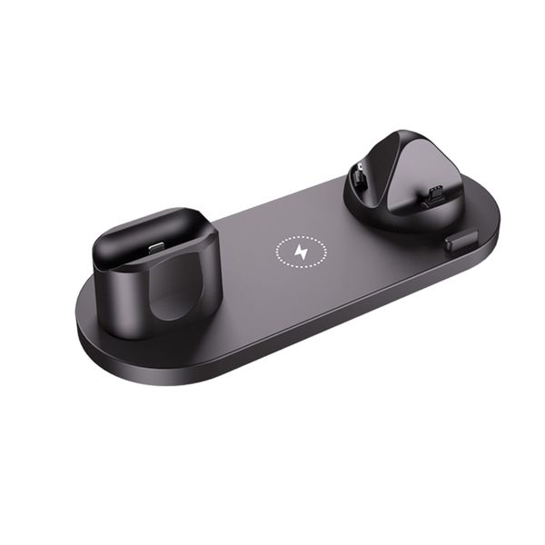 6 in 1 Multifunction Rotatable Wireless Charger Dock