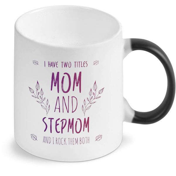 Mom &amp; Stepmom Color Changing Mug
