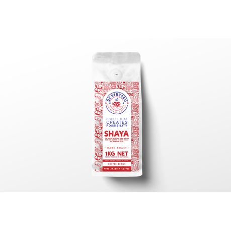 De Stress O Air-Roasted Coffee - Shaya (Dark Roast) 1KG Beans