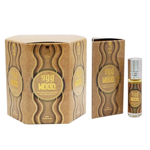 Al Towba Wood Roll-On Perfume Oil (6 x 6 ml)
