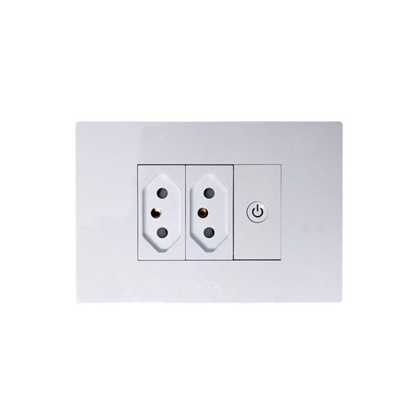 1 Lever 2 Smart Switched N-Type 2x4 White Orion
