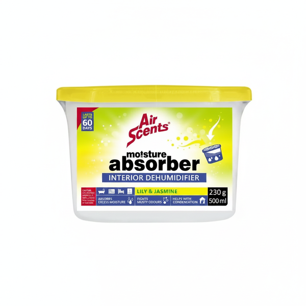 Air Scents 500ml Moisture Absorber - Lily &amp; Jasmine Dehumidifier