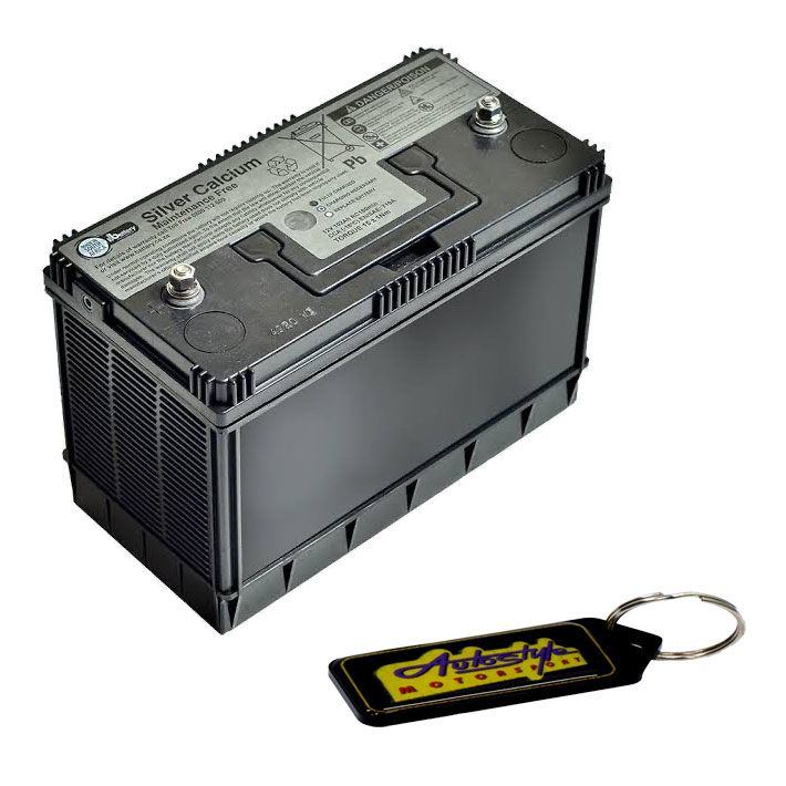 Deep Cycle Excel Battery 12V 100Ah Screw On Terminal & Key Holder