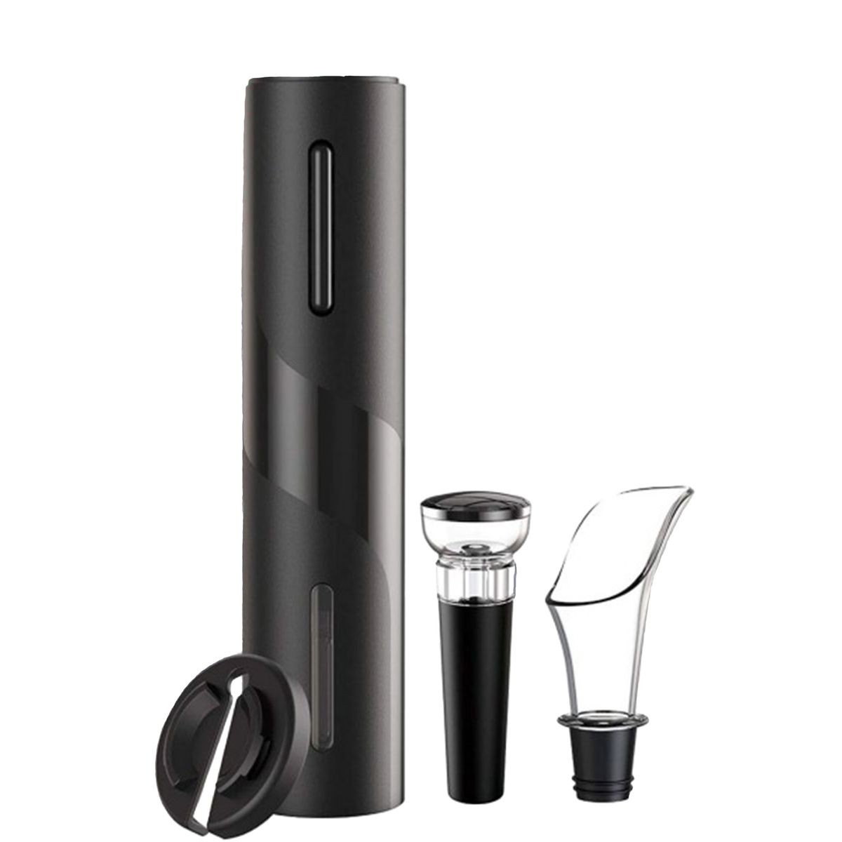 Black Wine Opener Set - Battery Operated | Shop Today. Get it Tomorrow ...