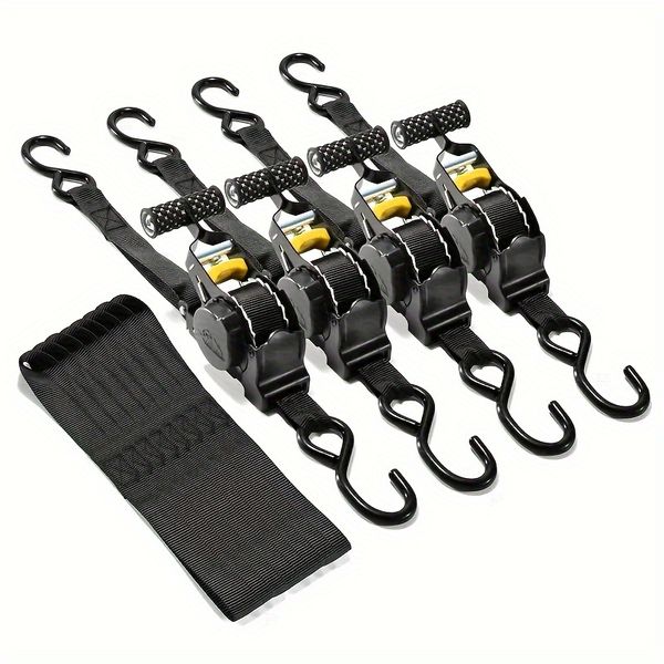 Heavy-duty Aluminum Cargo Strap with Automatic Retraction
